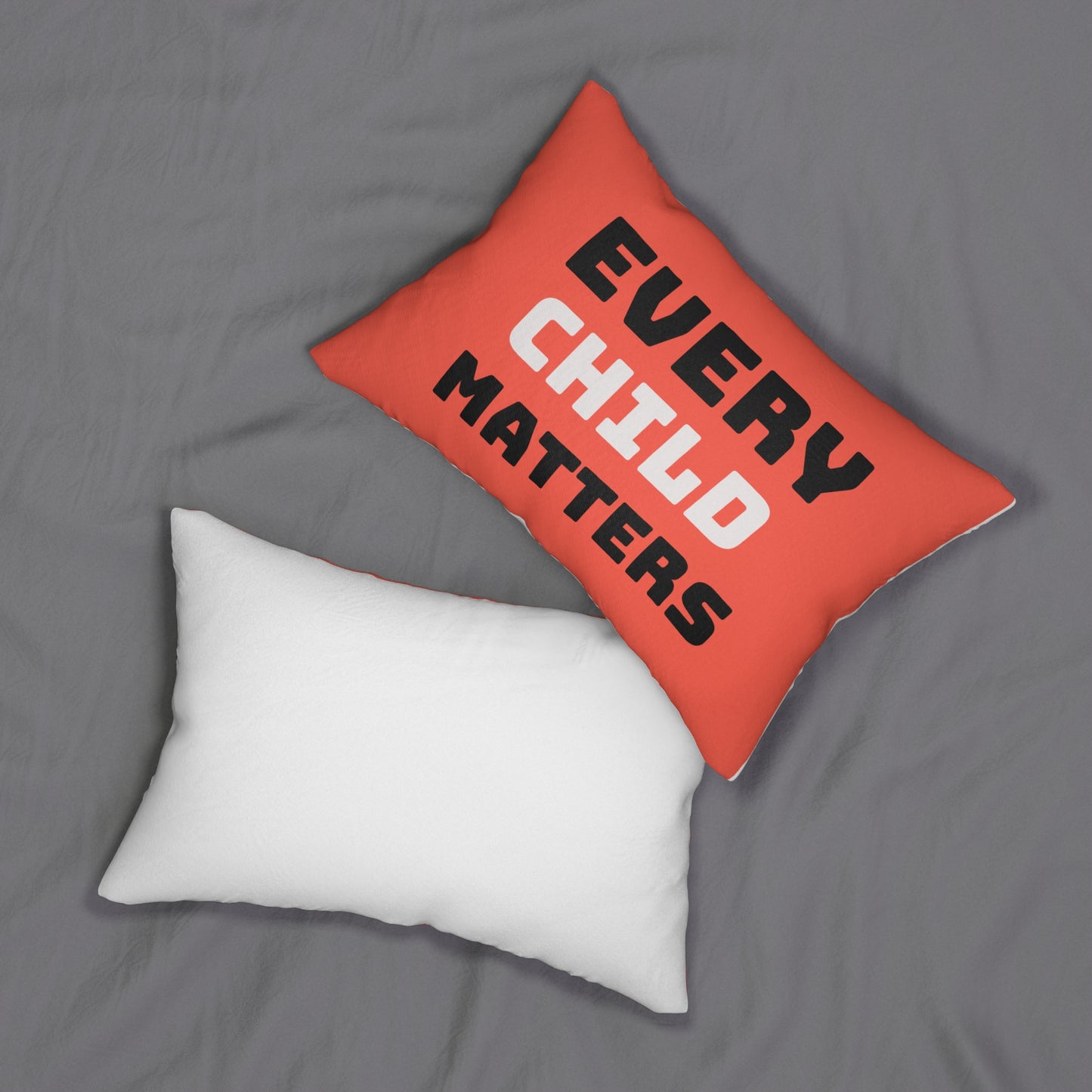 Spun Polyester Lumbar Pillow