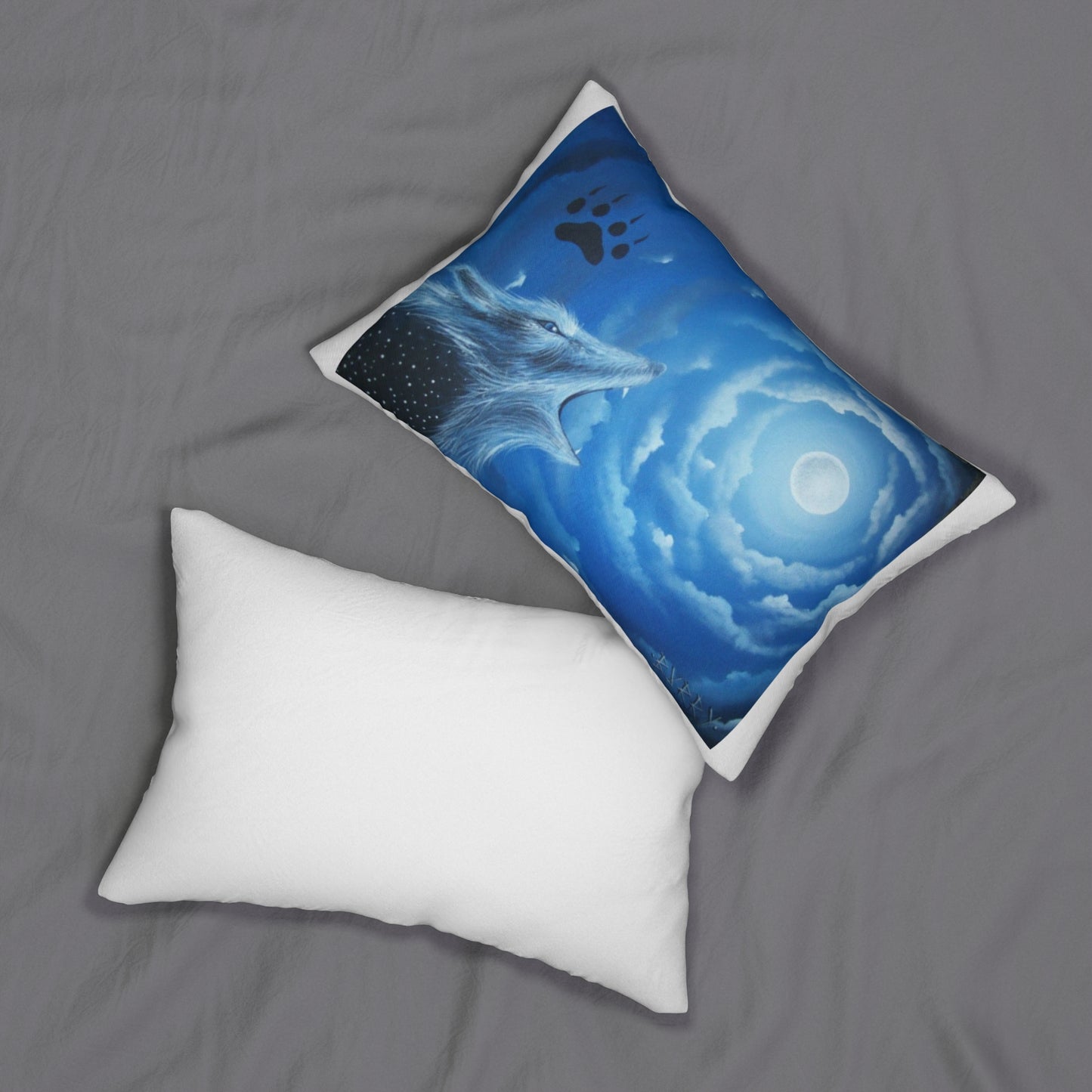 Spun Polyester Lumbar Pillow