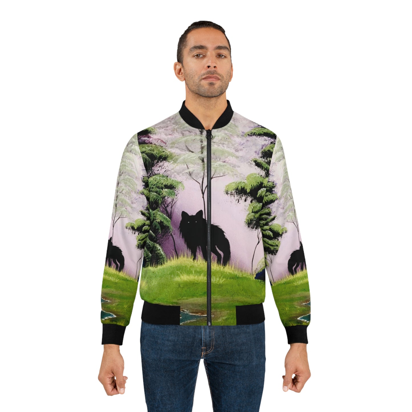 Men's Bomber Jacket (AOP)