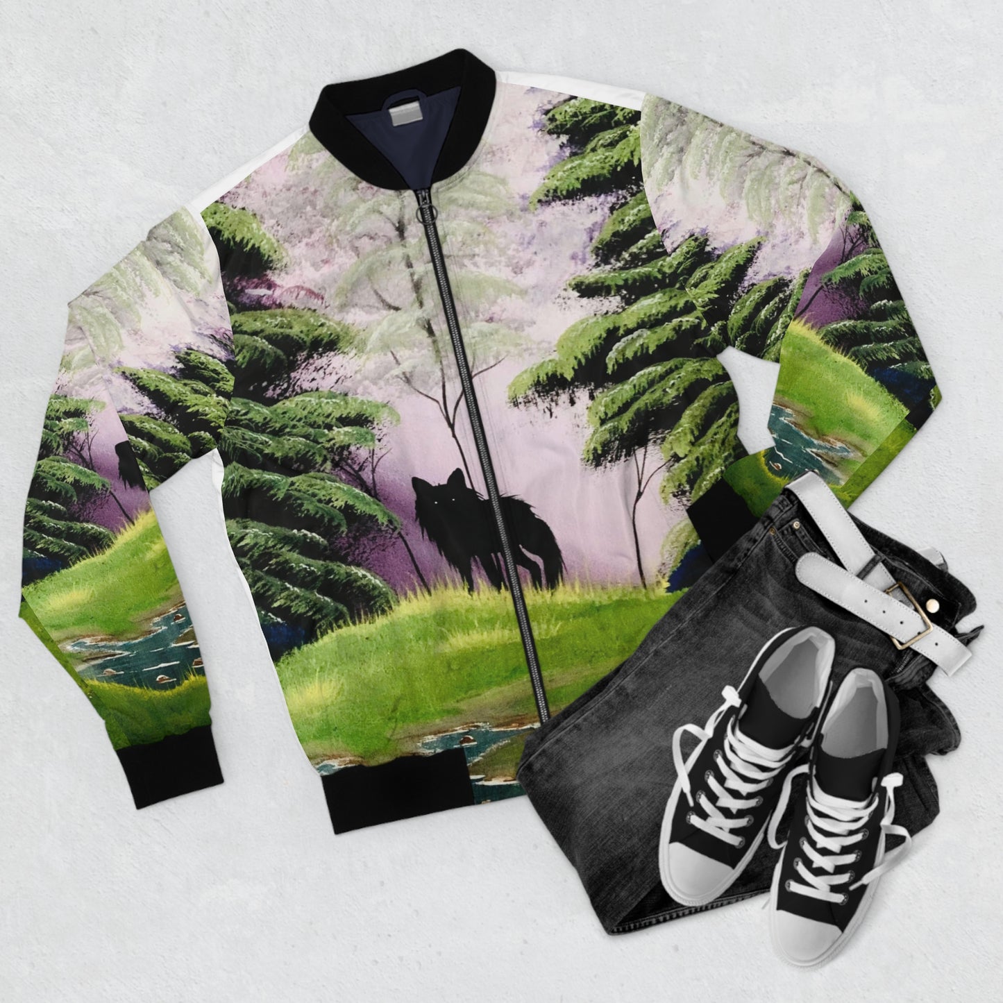 Men's Bomber Jacket (AOP)