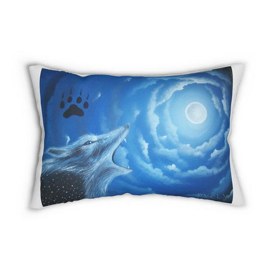 Spun Polyester Lumbar Pillow
