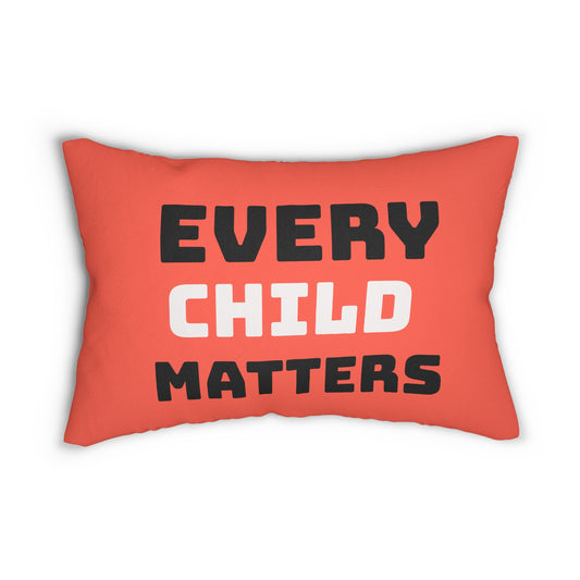 Spun Polyester Lumbar Pillow